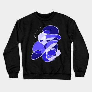 Crazy Blue Crewneck Sweatshirt